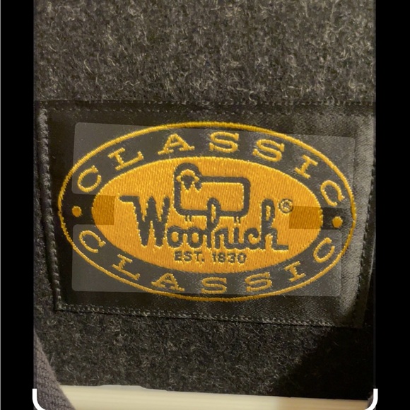 Woolrich Vintage 4 Pocket Black Pinstripe Wool Buckleback Utility Vest - Picture 2 of 8
